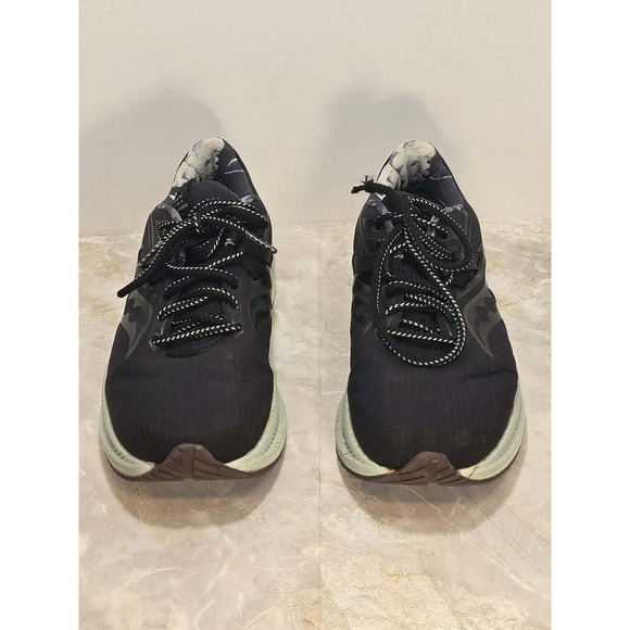 Saucony Triumph Running Shoes Black Gray GUC Women's Sz 8 Est - Picture 3 of 9